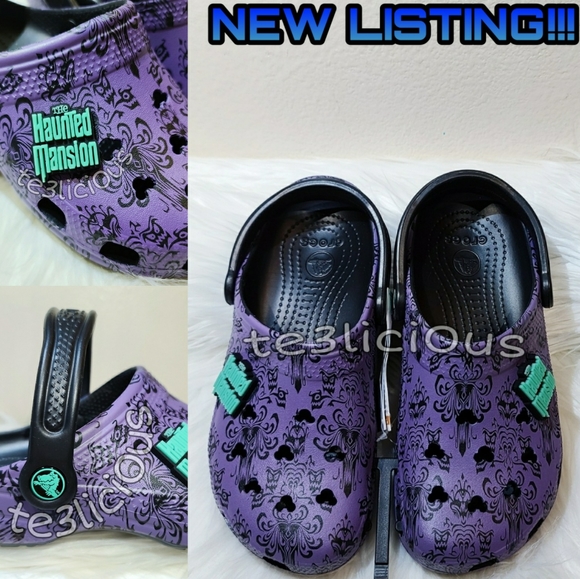 Disney Other - DISNEY PARKS GLOW IN THE DARK HAUNTED MANSION CROC